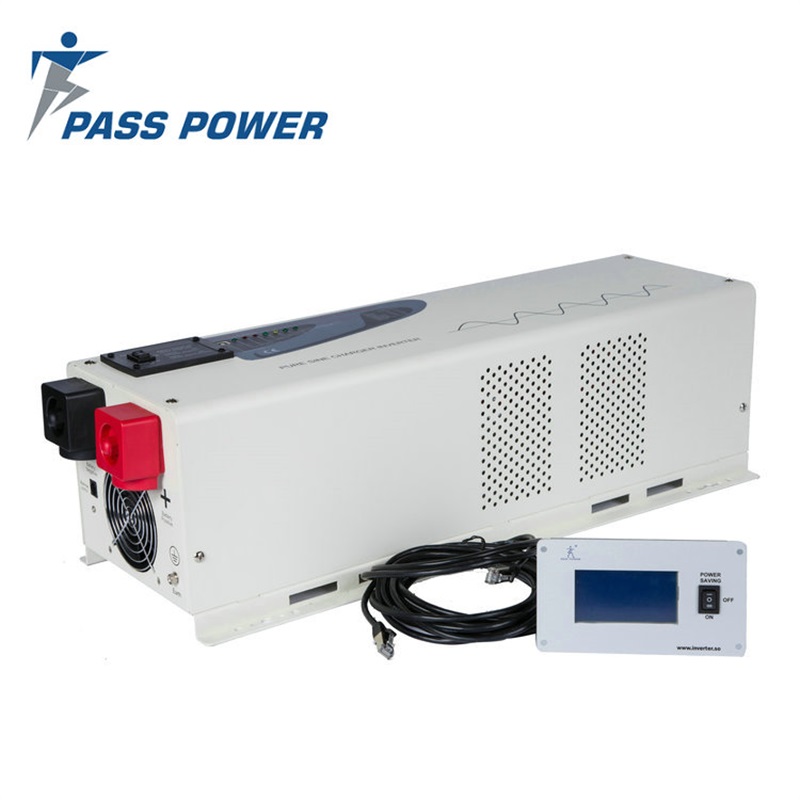 PASSPOWER  4000W  Pure Sine Wave Power Hybrid  Inverter 48v Dc to 120V ac 4kw 