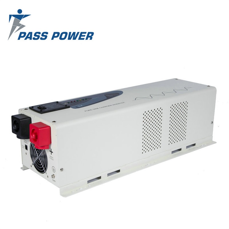 PASSPOWER 4000W Pure Sine Wave power hybrid Inverter charger 48 volt Dc to 230 volt ac 4kw 