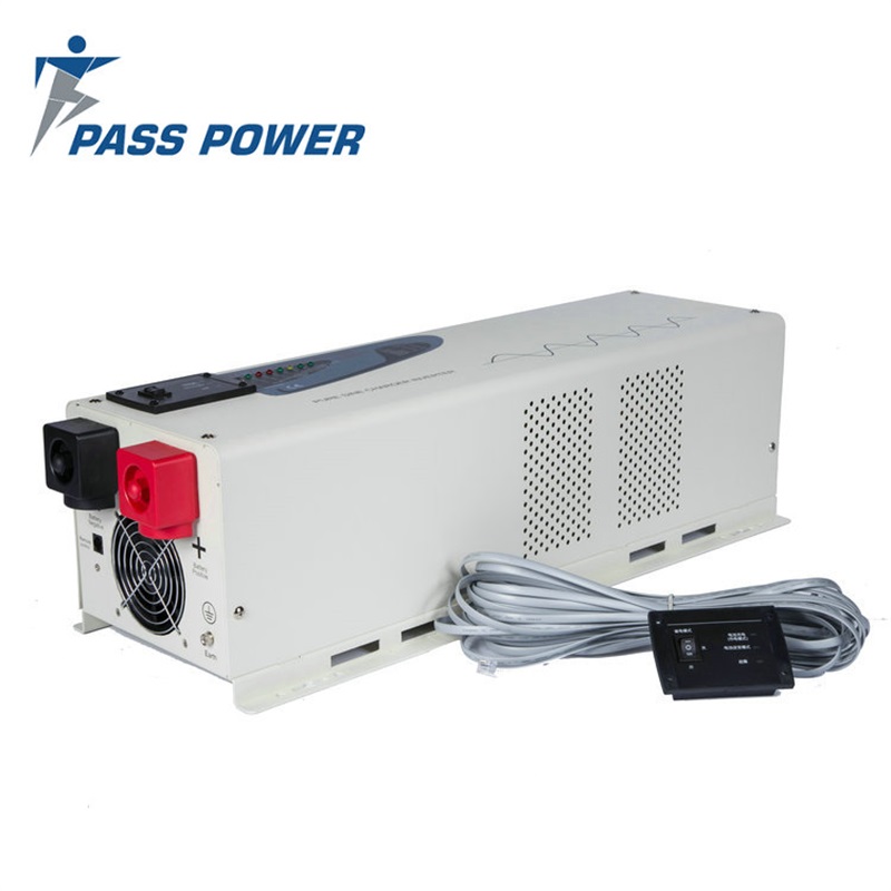 PS-6000 6kw low frequency pure sine inverter charger 24 volt dc 120 volt ac 6000 watt 