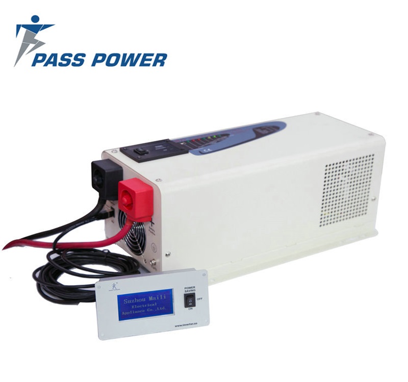 2000 watt Offgrid Single phase Low frequency Pure Sine Wave Power Inverter with Charger 12 Volt DC 120 Volt AC  surge 6000watt