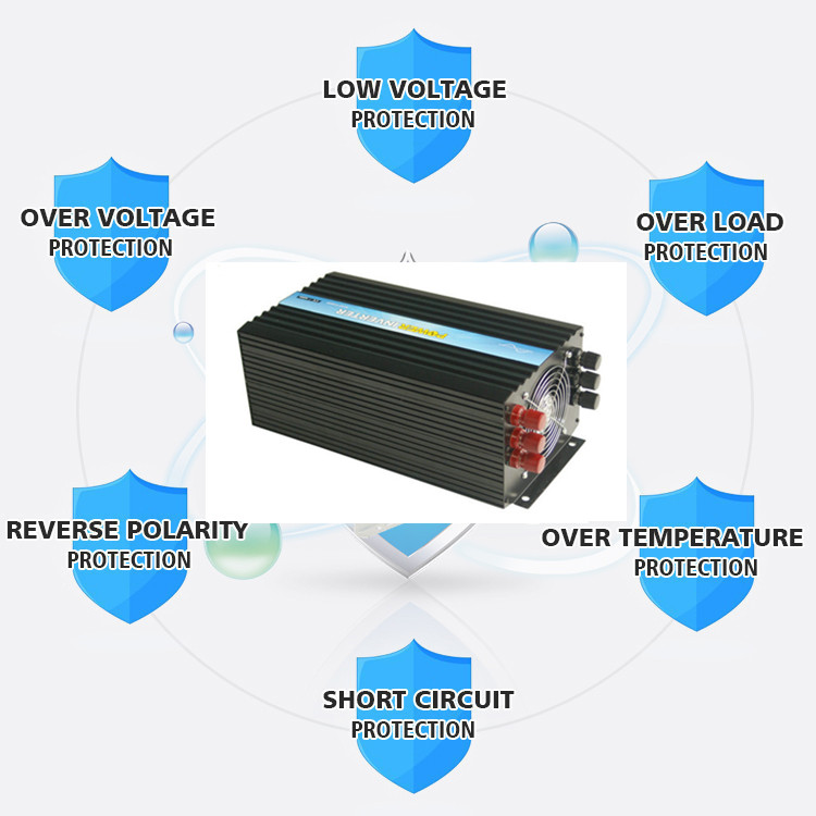 P-3000 3000W 48v to 220v 230v Full Capacity High Quality dc ac pure sine sine inverter for truck car RV 3kw