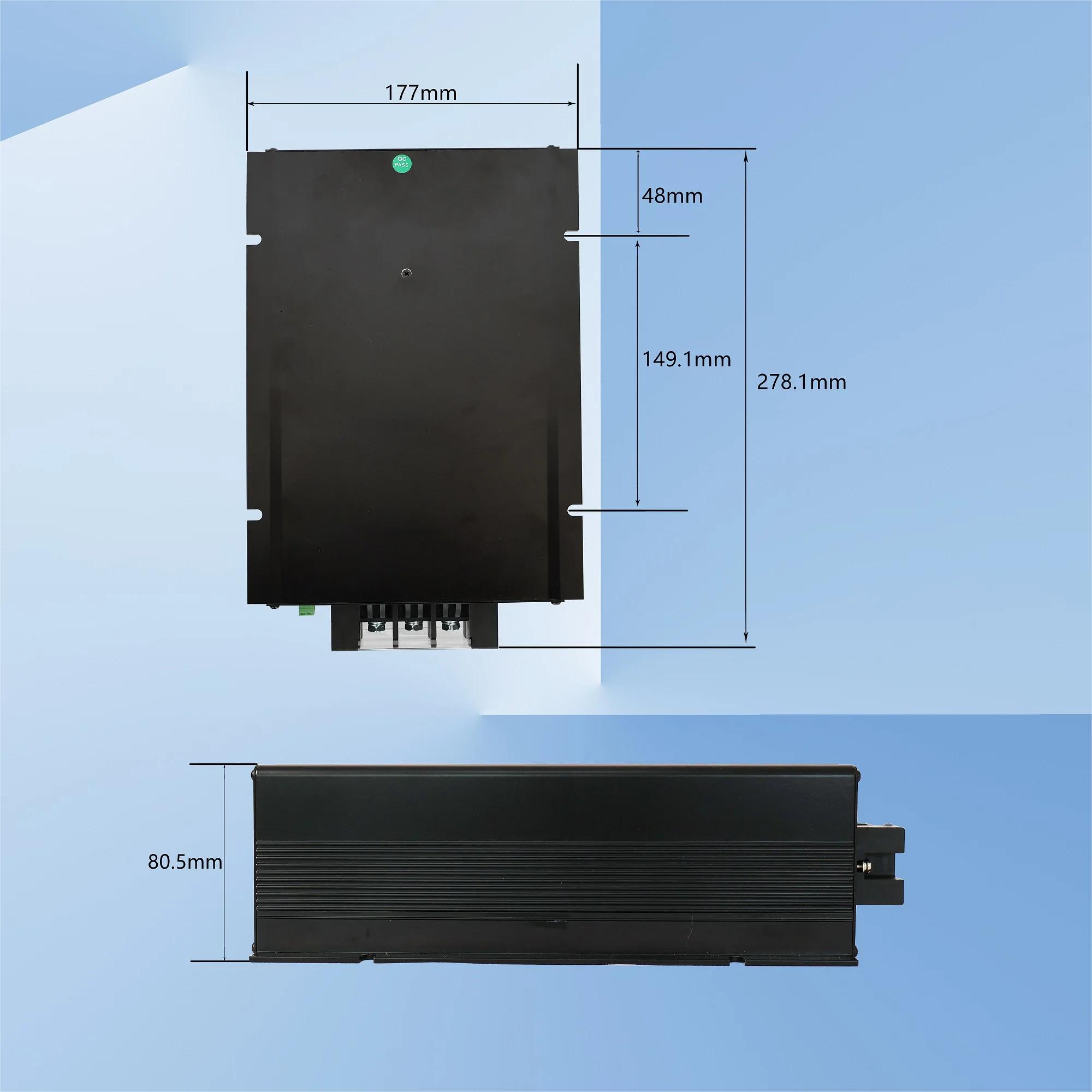 12v/24v to 48v DC-DC intelligent converter voltage booster used for different voltagge battery system