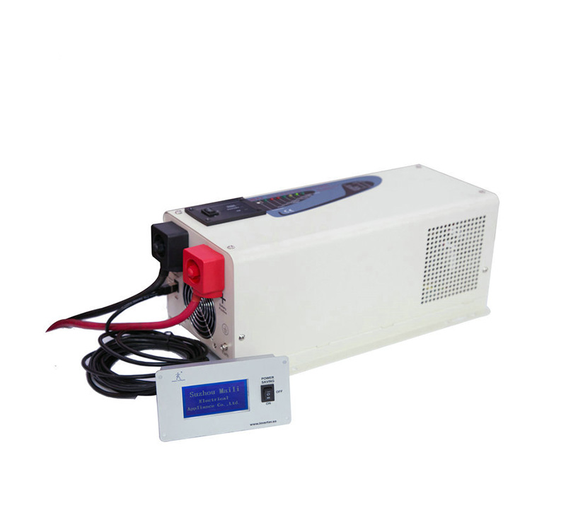 Off-grid Single Low frequency pure sine wave combined inverter with charger 1000 Watt 24V DC 120V AC