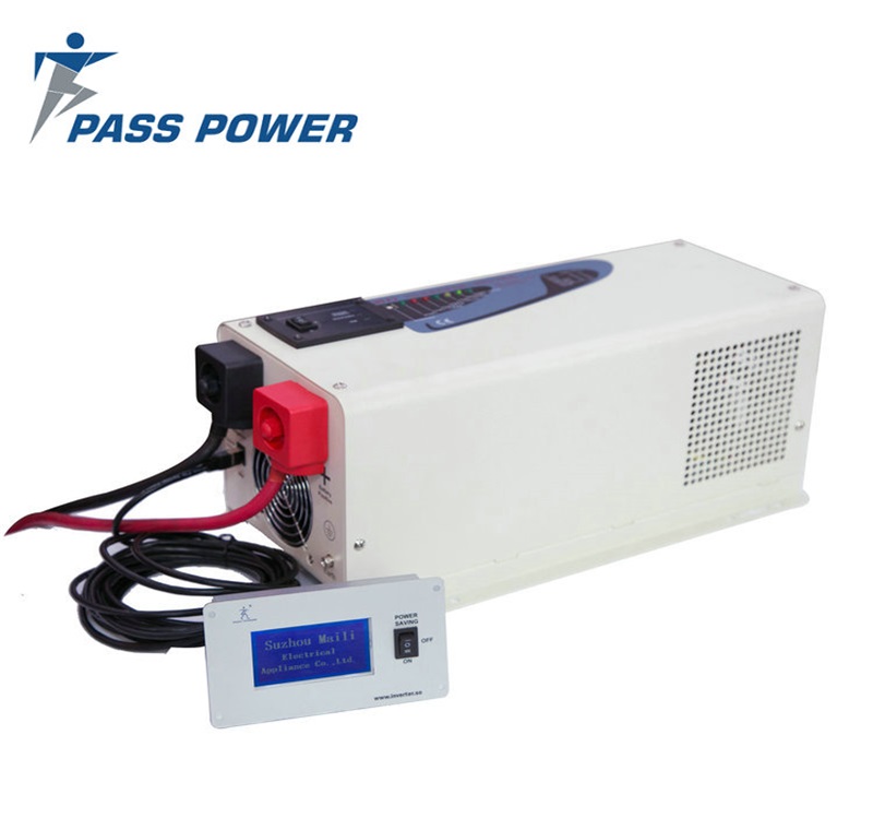 2KW Offgrid Single phase Low frequency Pure Sine Wave Power Inverter with Charger 24 VDC 230VAC 2000w surge 6000W