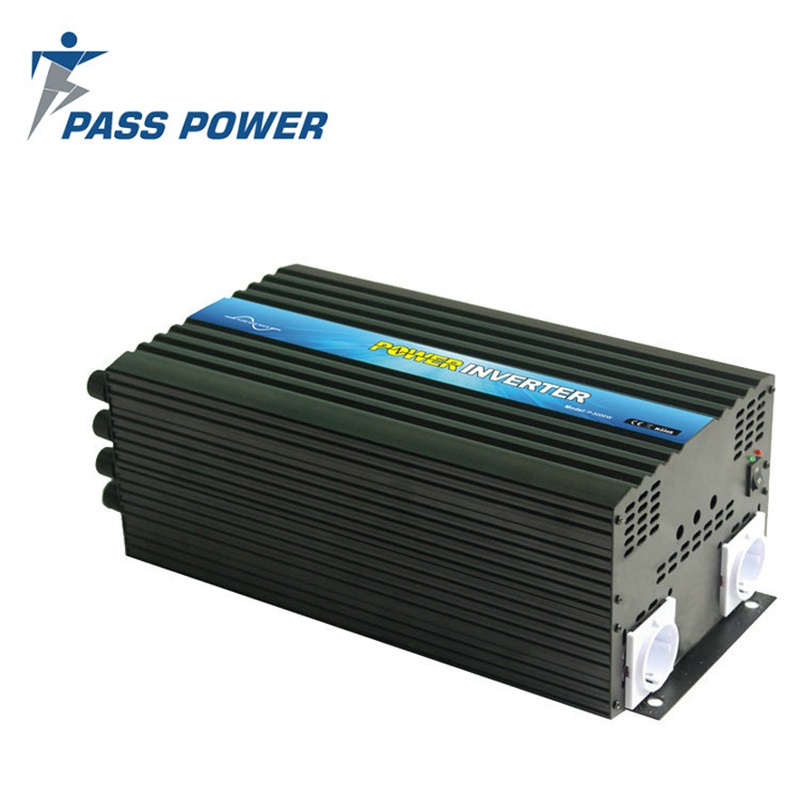 P-3000 ​3000 watt high frequency pure sine wave power inverter 24volt DC to 110 volt 120 volt AC