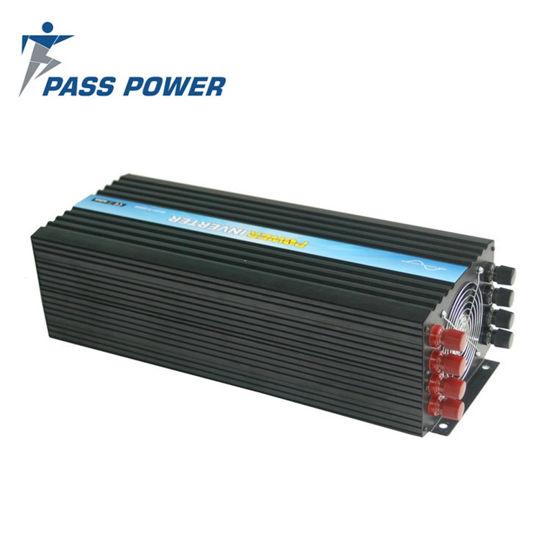 P-5000 5000 watt 12 volt dc to 230 volt ac high frequency pure sine wave Inverter with 2 AC Outlets full protection