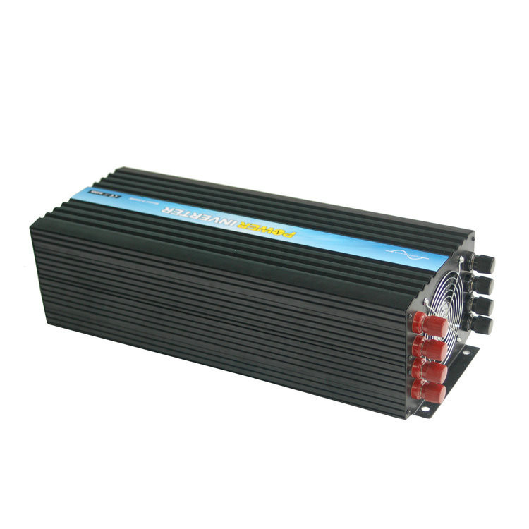P-6000 6000w 12v 110v 120v pure sine wave dc to ac high frequency inverter 6kw for home use,solar power system and caravan 