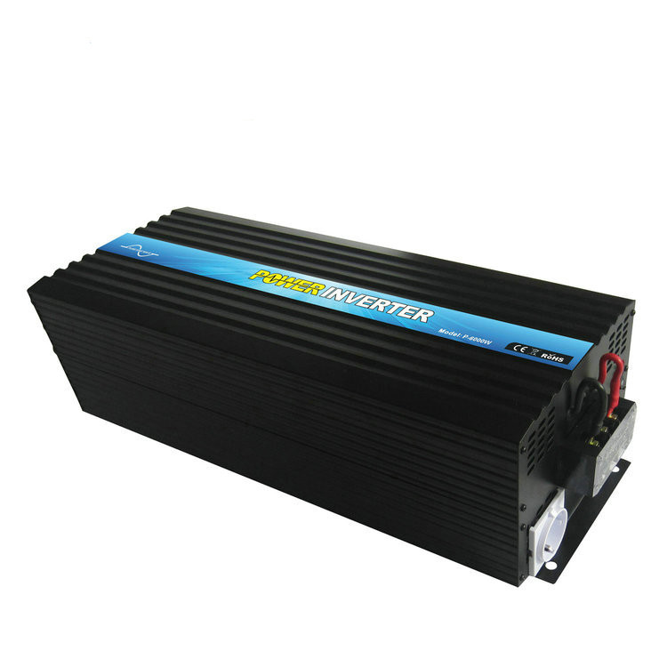 P-6000 6000w 12v 220v 230v pure sine wave dc to ac high frequency inverter 6kw for rv car truck ambulance camper trailer 