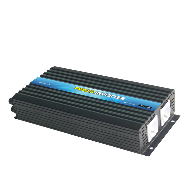 P-2000 High frequency Pure Sine Wave Power Inverter 1000w 24v DC to 120v AC