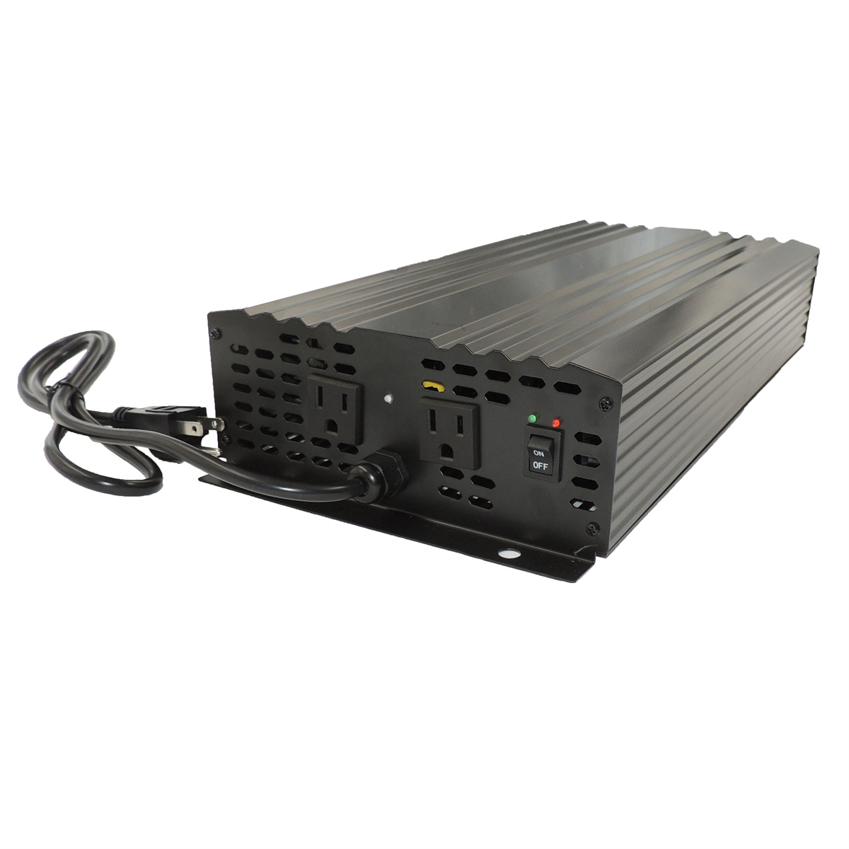 Off-grid tie High frequency DC 12V to AC 230V 1500W Pure Sine Wave Inverter with built-in 10A Charger with UPS function
