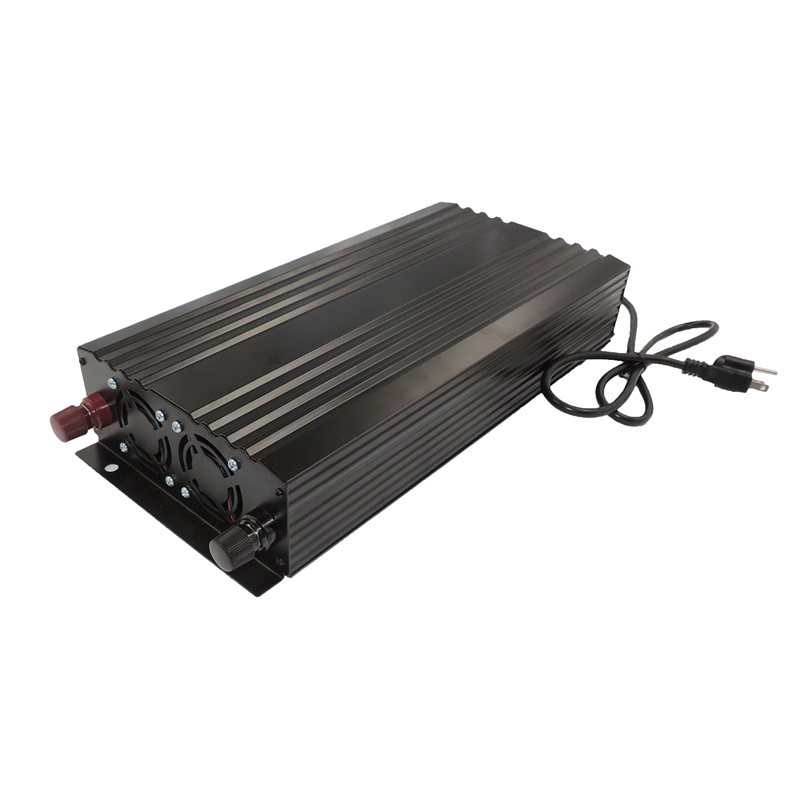 Off-grid tie High frequency DC 12V to AC 230V 1500W Pure Sine Wave Inverter with built-in 10A Charger with UPS function