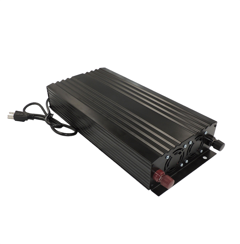 DC 12V to AC 110V 1.5KW 15000w high frequency Pure Sine Wave Inverter with built-in 10A Charger with UPS function for sump pump