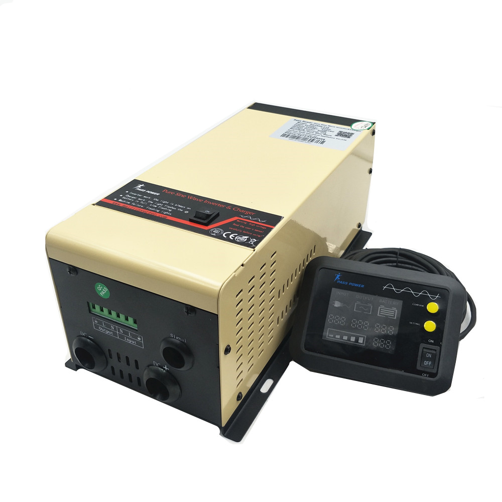  Low frequency 800w 12v 24v 48v dc to 110v 120v 220v 230v ac 800 watts pure sine wave inverter with charger for caravan ambulance home use