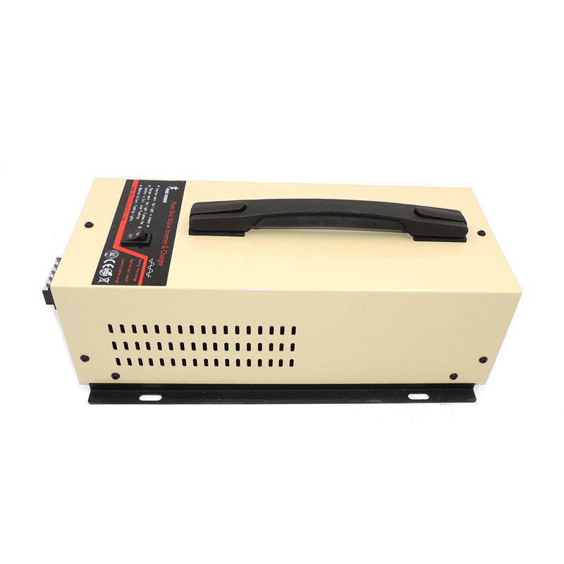 Low frequency ultra-thin portable QSP series pure sine wave 300w dc to ac power inverter wth charger