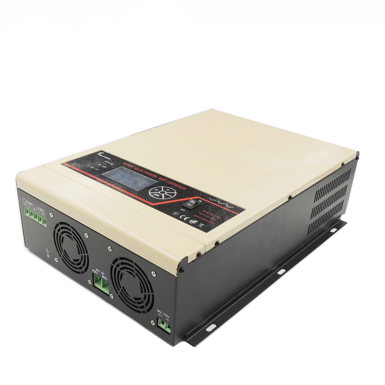 5.5kw 5500w off grid inversor high frequency hybrid MPPT solar inverter with 100A solar energy PV charger