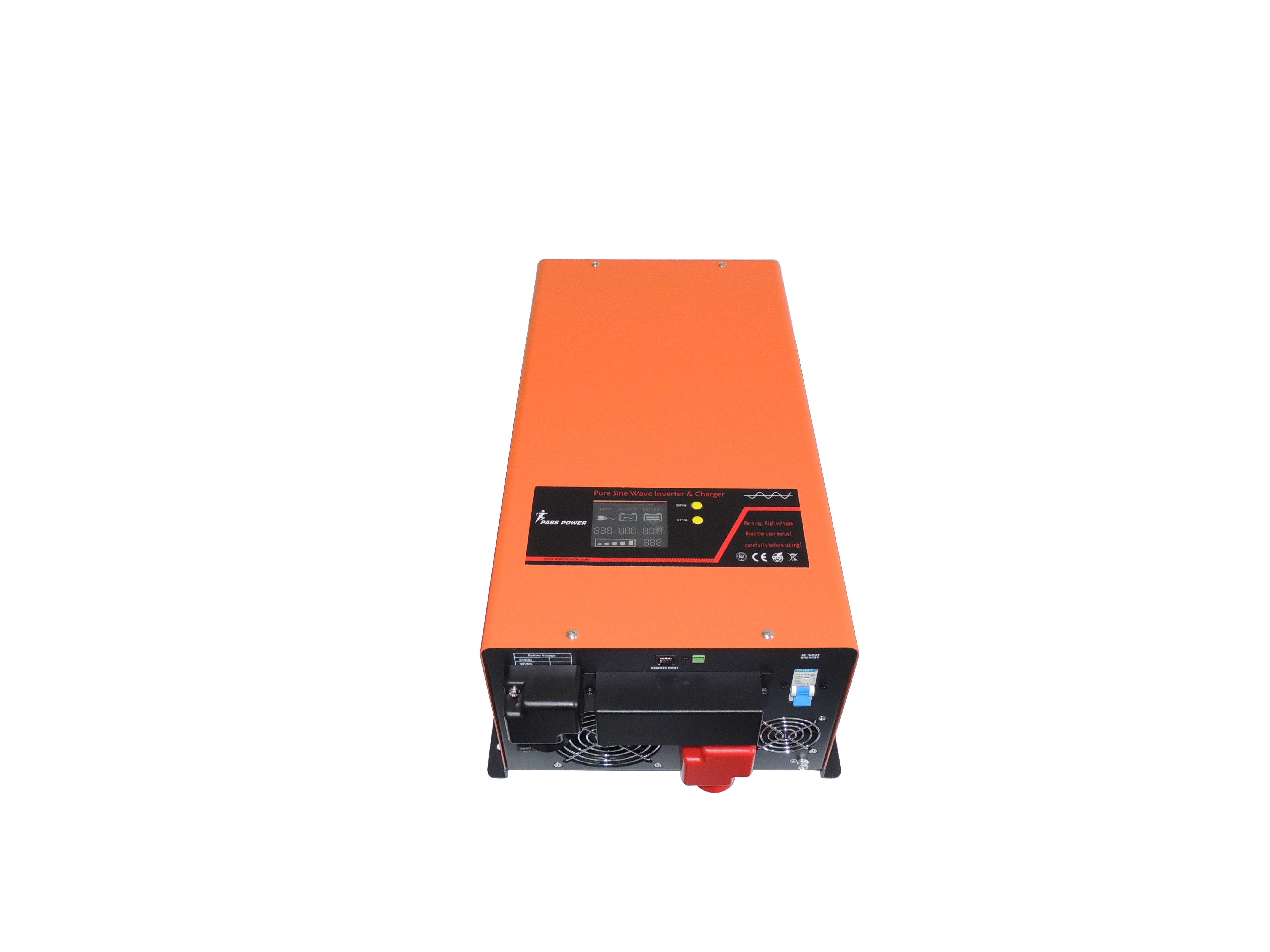 4KW pure sine wave off grid solar inverter with 60A MPPT function built in for solar system