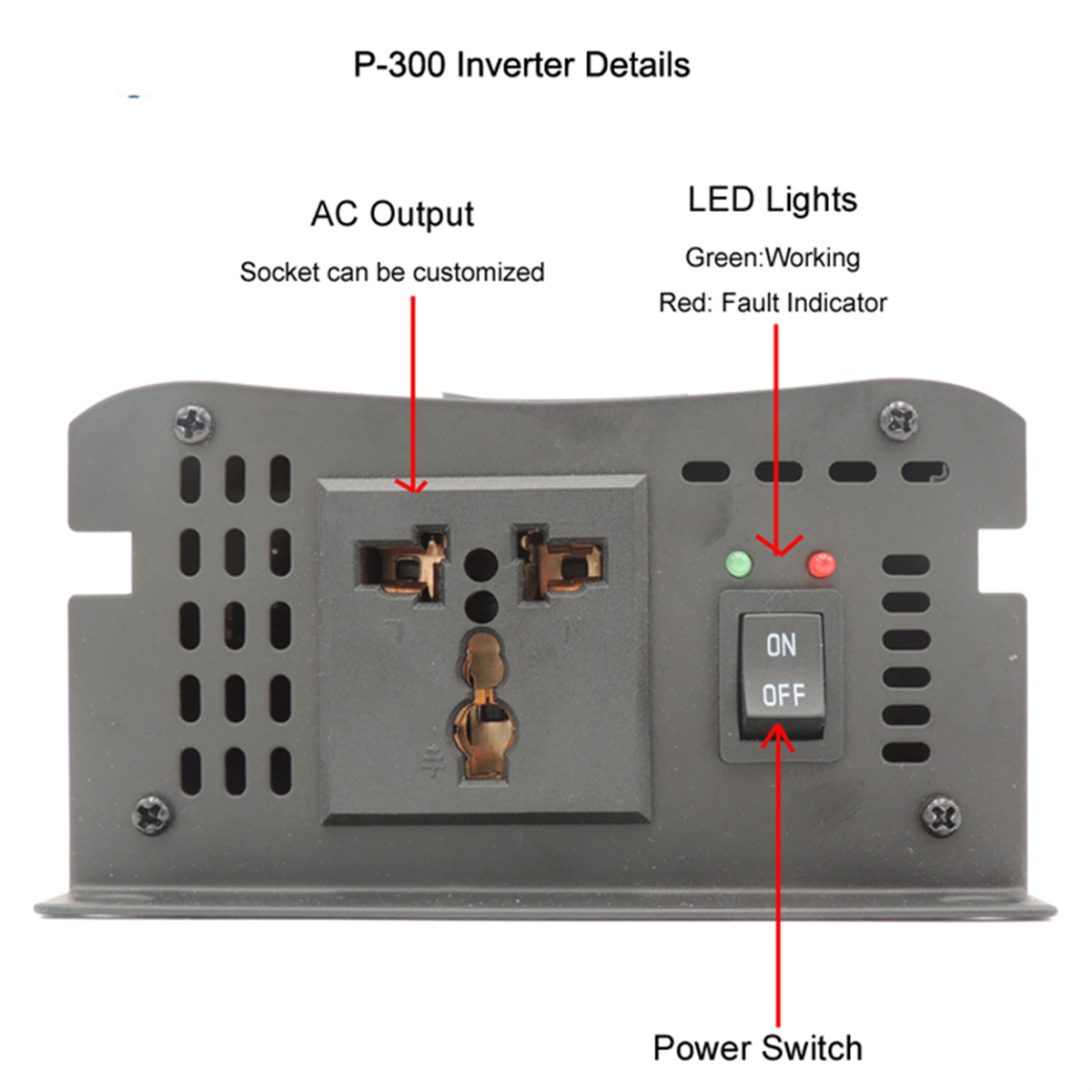 Hybrid Powerful convertisseur 12v 220v pur sinus for Varied Uses